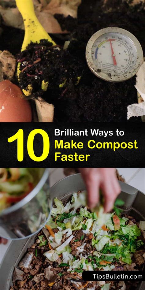 how to make compost faster