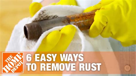 how to remove rust from tools