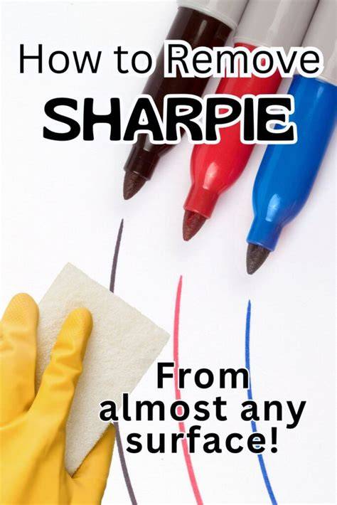 how to remove sharpie from pumpkin