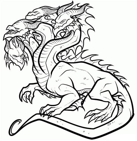 hydra coloring pages