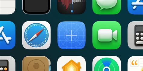 iOS 16 app icons