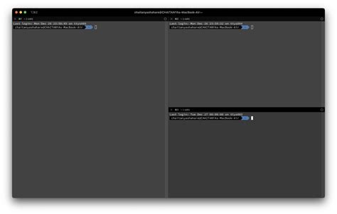 iTerm2 keyboard shortcut - split pane navigation
