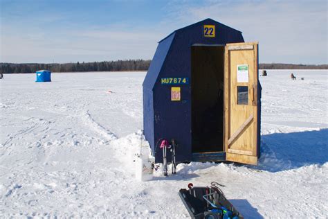 Ice Fishing Shelter Collapse