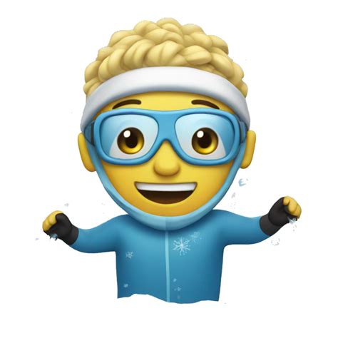 ice swimming emoji