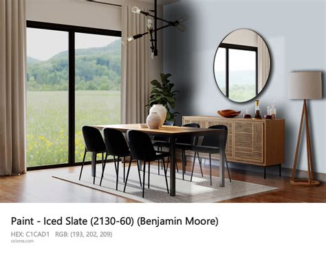 iced slate benjamin moore