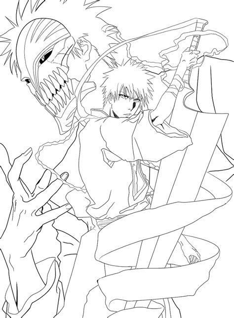 ichigo coloring pages