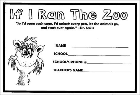 if i ran the zoo coloring pages