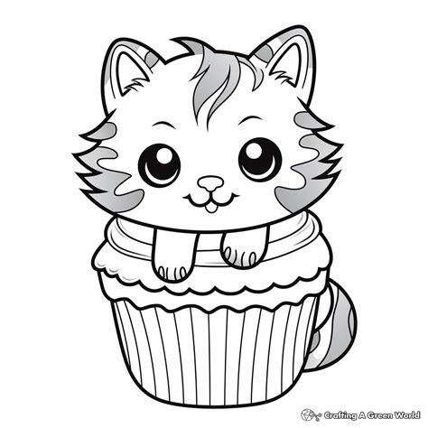 if you give a cat a cupcake coloring page