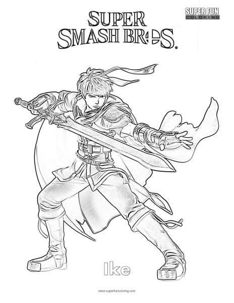 ike coloring pages