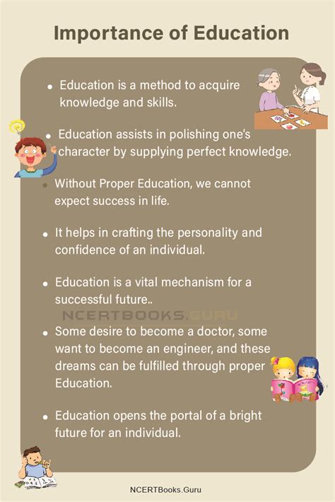 importance of education for children pdf