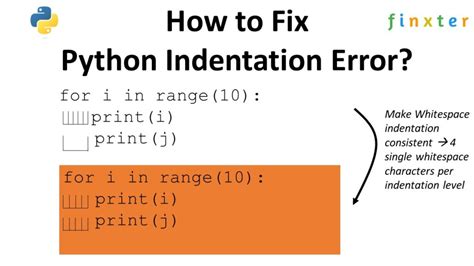 indentation error python