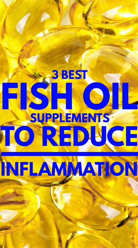 Anti-Inflammatory Benefits of EPA DHA Fish Oils