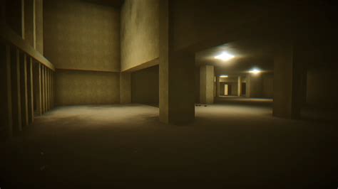 Inside The Backrooms Lobby Walkthrough