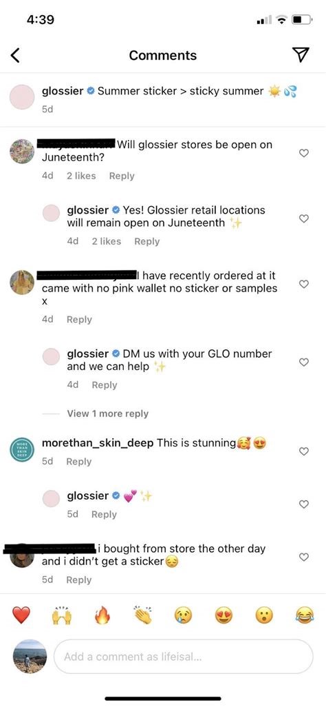instagram comments responding