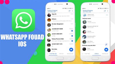 instal Fouad WhatsApp versi 9.21