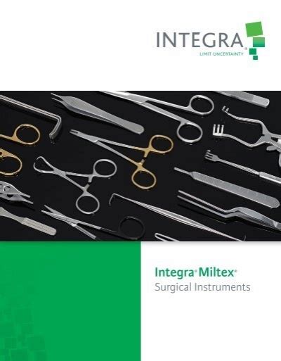 Integra Surgical Instruments Catalog