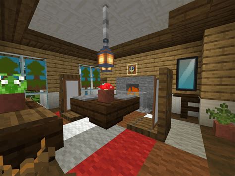 interior rumah minecraft