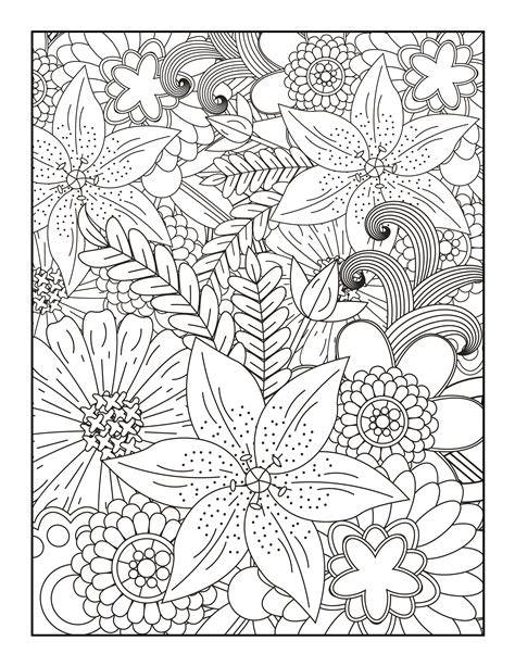 intricate coloring page