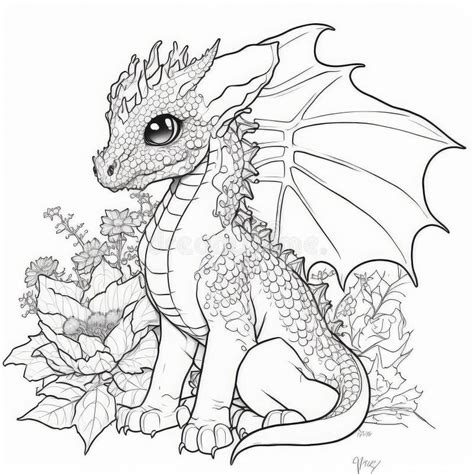 intricate dragon coloring pages