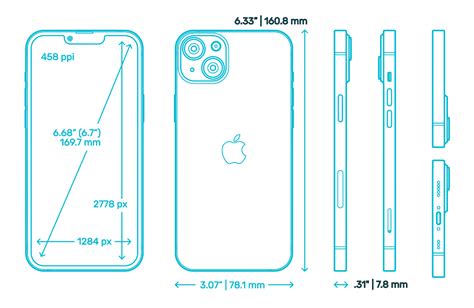 Iphone Dimensions Chart