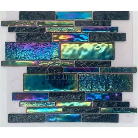 iridescent glass tile