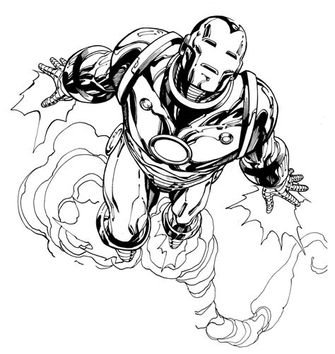 iron man printable coloring pages