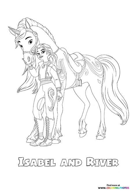 isabel coloring pages