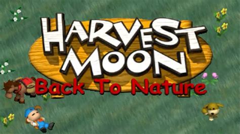 File ISO Harvest Moon Back to Nature Bahasa Indonesia PPSSPP