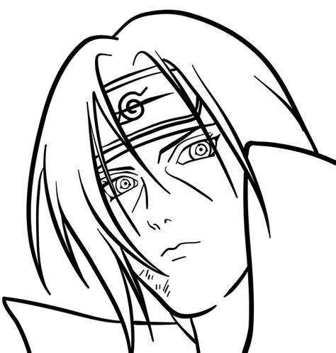 itachi uchiha coloring pages