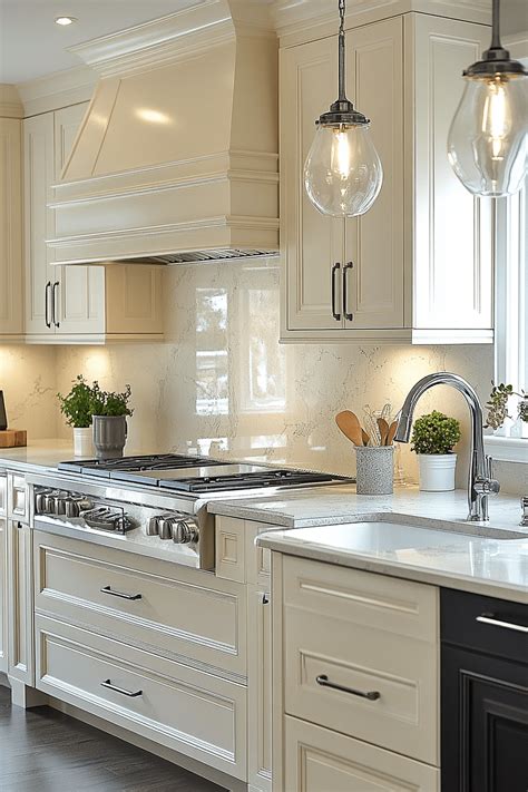 ivory kitchen cabinets