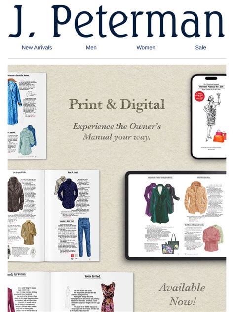 J Peterman Catalog Based On