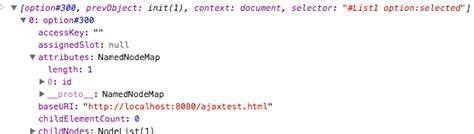 jQuery - getting custom attribute from selected option