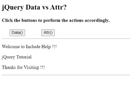 jQuery Data vs Attr