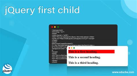 jQuery first child of this