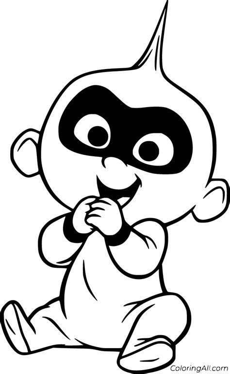 jack jack coloring pages