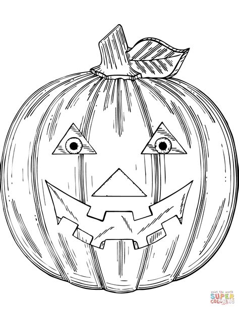 jack o lanterns coloring pages