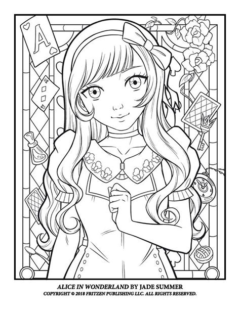 jade summer free coloring pages