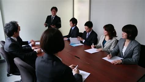 japanese business meeting