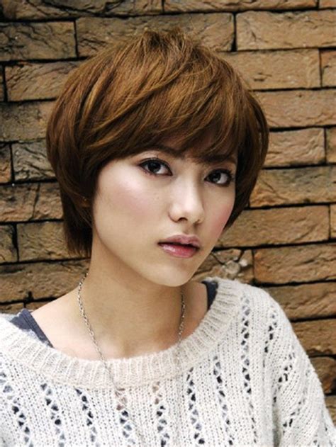 japanese short haircut style female