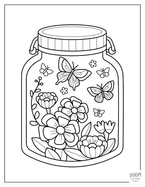 jar coloring pages