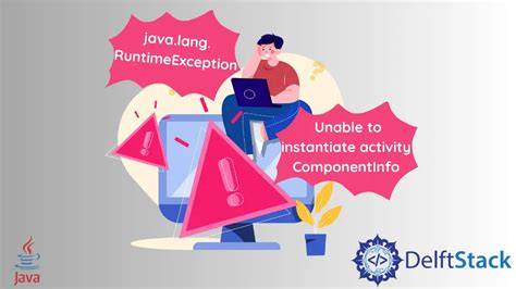 javalangRuntimeException Unable to instantiate activity ComponentInfo