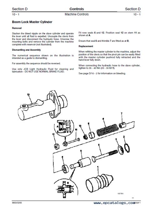 Jcb Backhoe Loader Parts Catalog