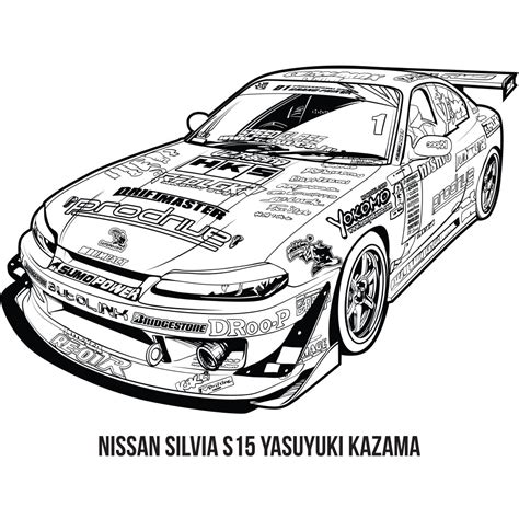 jdm coloring pages
