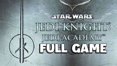 Jedi Academy Walkthrough