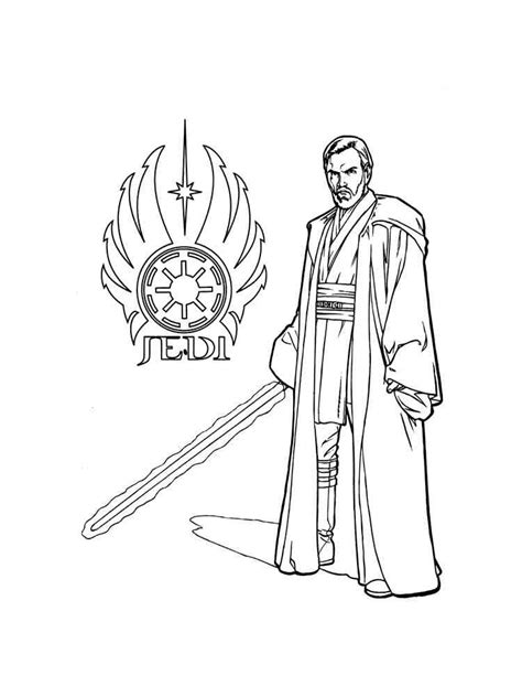 jedi coloring pages