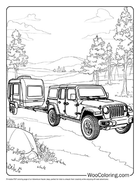 jeep coloring pages pdf