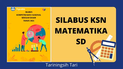 Jenis-jenis Materi Matematika SD 2021
