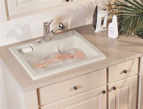 jetted laundry sink