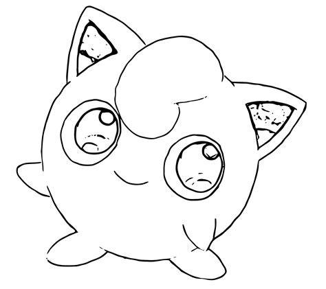 jigglypuff coloring page