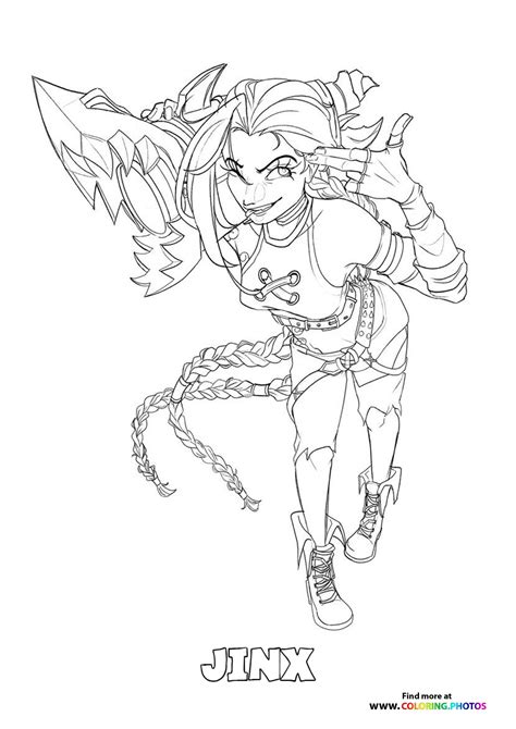 jinx coloring pages